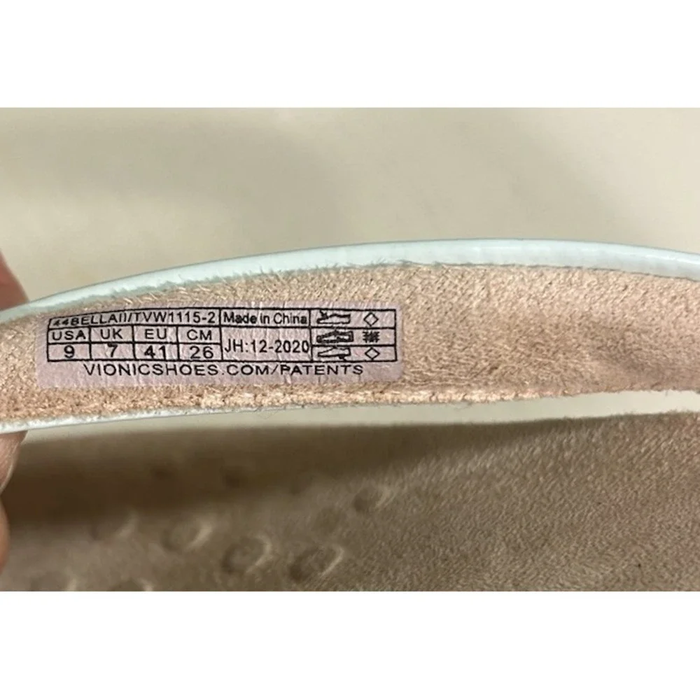 Vionic Women Sandal Bella II Orthotic Slip On Thong Flip Flop Shoes Sz 9 - Picture 6 of 9